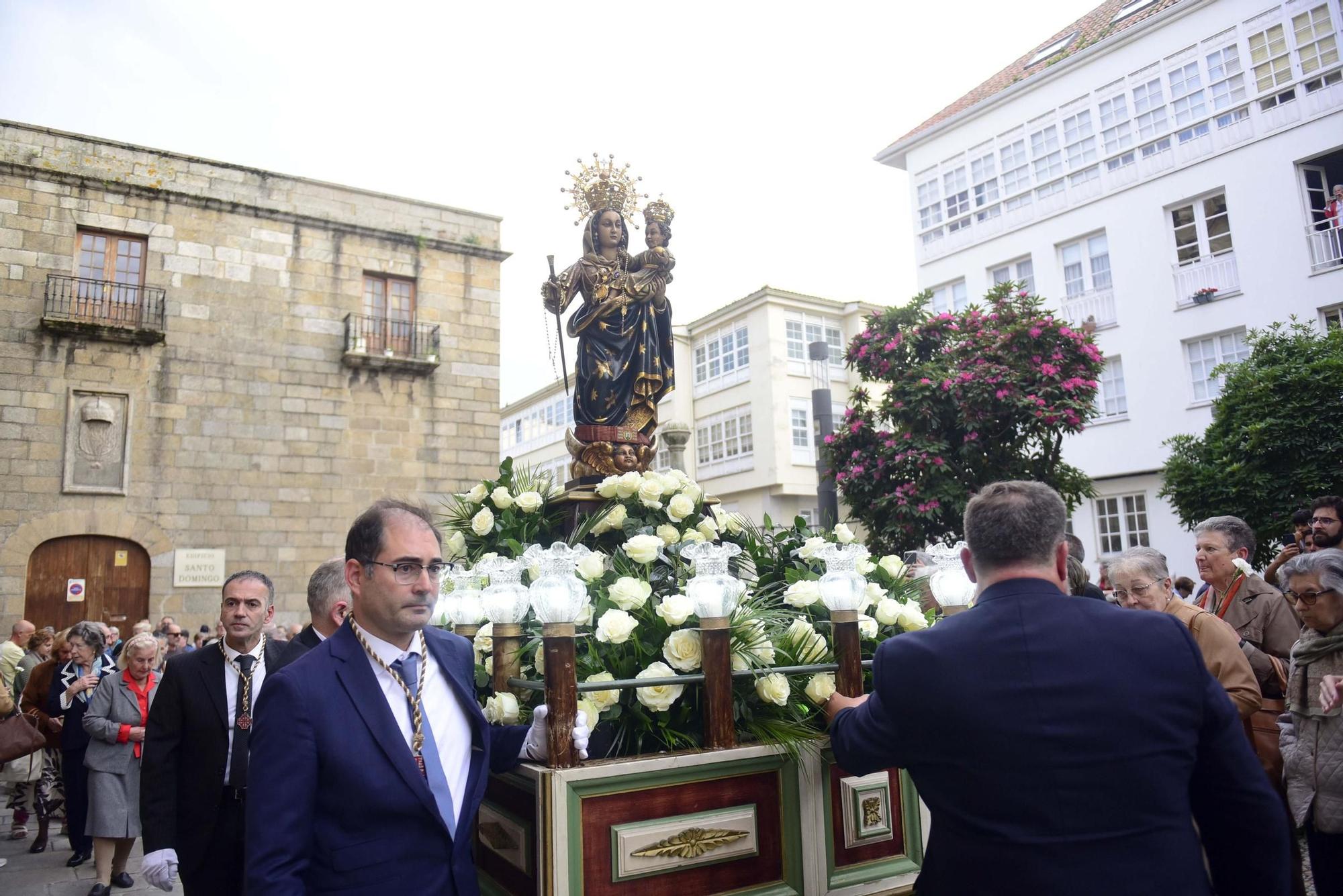 Casteleiro Procesión en honor a la Virgen del Rosario, patrona de A Coruña