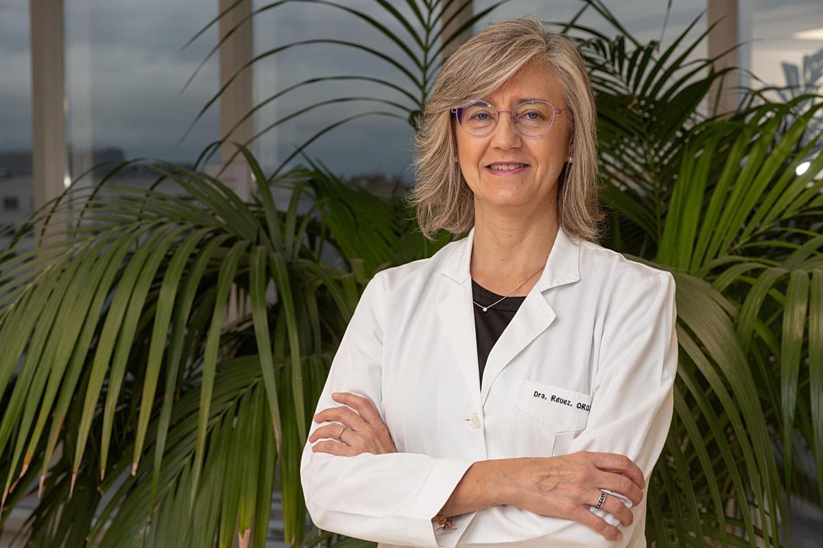 La doctora María Cruz Rodríguez Oroz