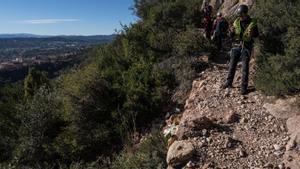 Un altar a Montserrat per recordar Isak Andic
