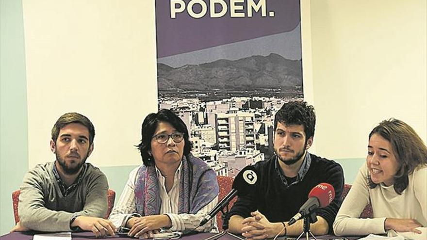 Podem solo irá con su marca a las urnas en 11 municipios