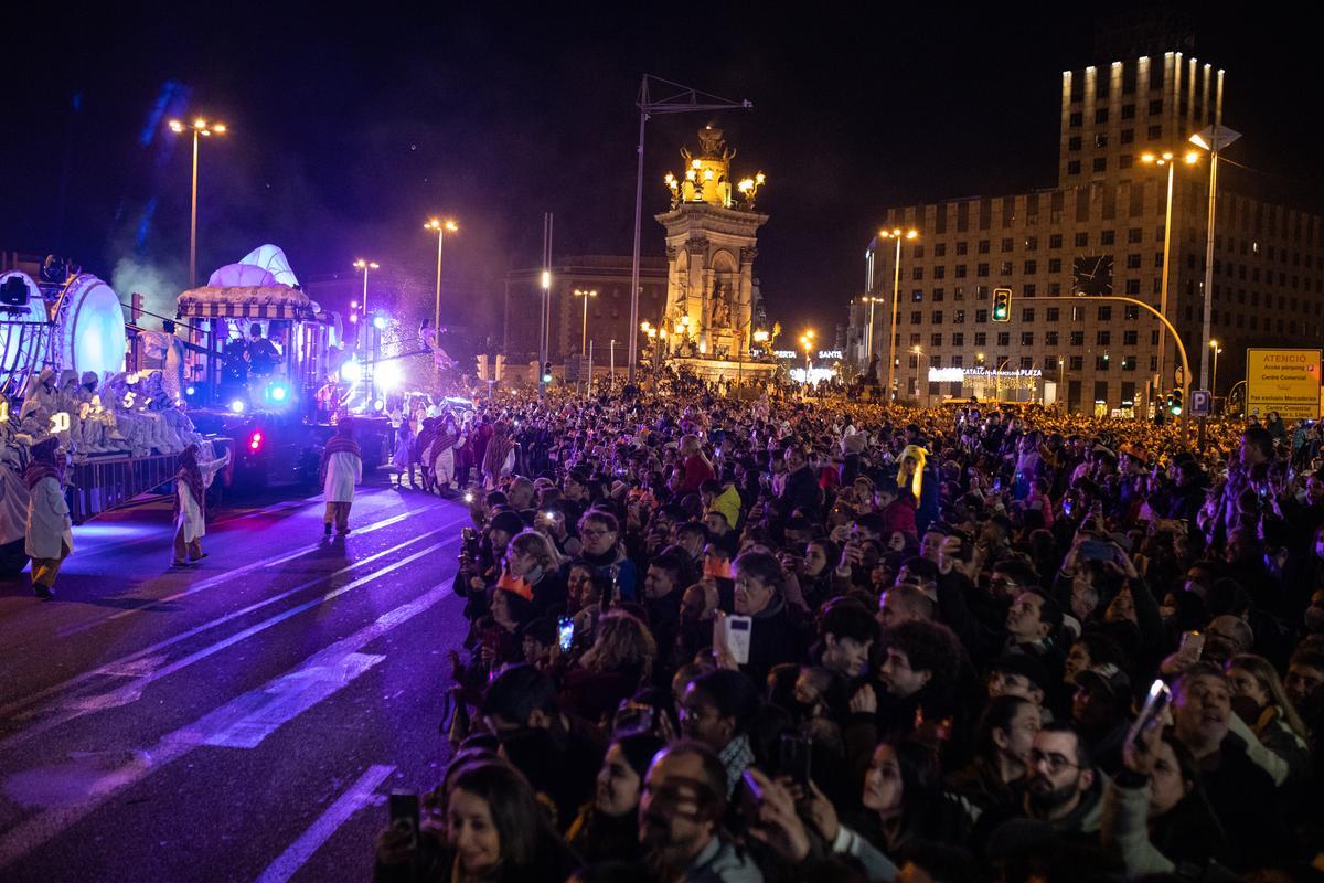 La Cabalgata vuelve a llenar de magia Barcelona