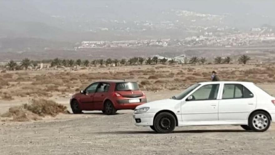 Hallan el cadáver de un hombre en un coche en Granadilla