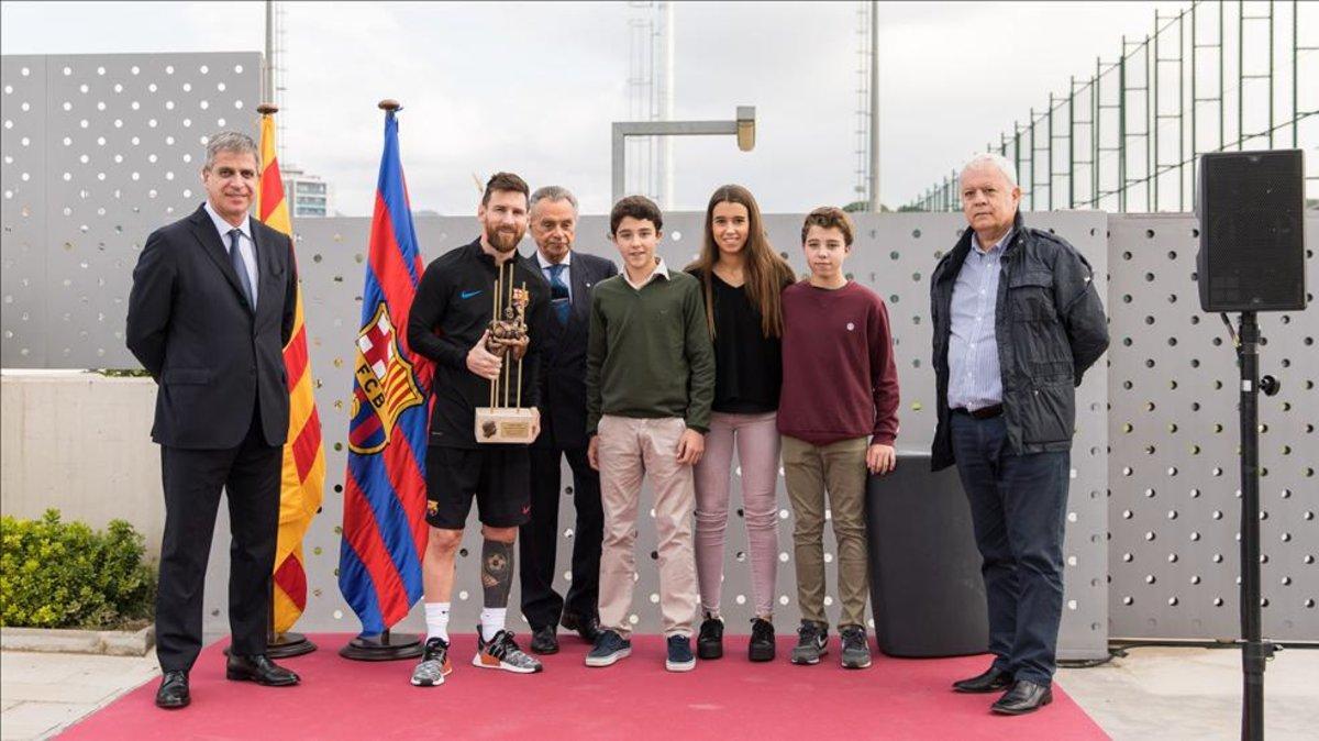 Leo Messi ha ganado el Aldo Rovira en seis ocasiones