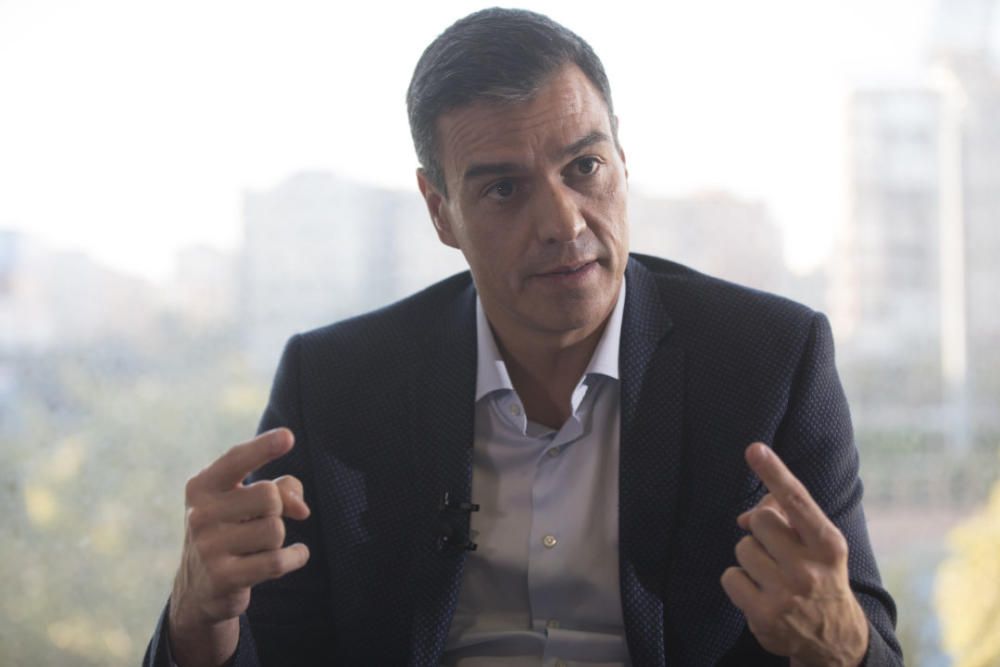 Entrevista a Pedro Sánchez