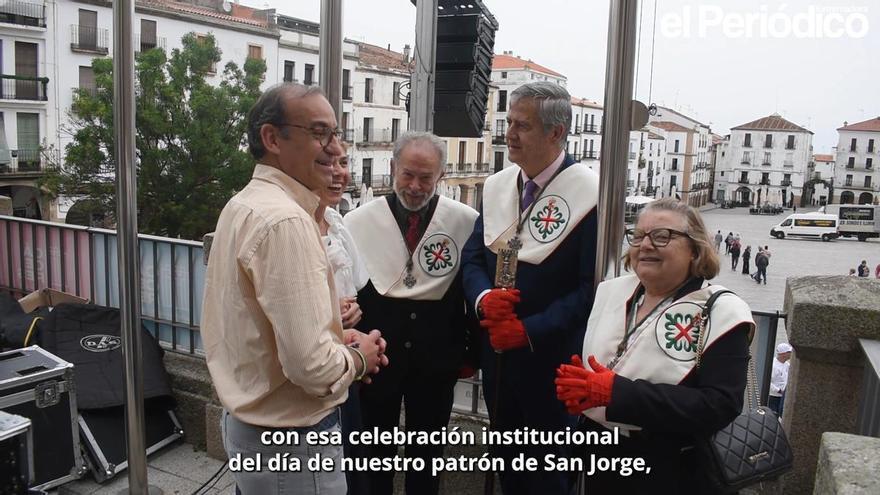 Vídeo | El alcalde de Cáceres habla de los festejos en honor de los patrones