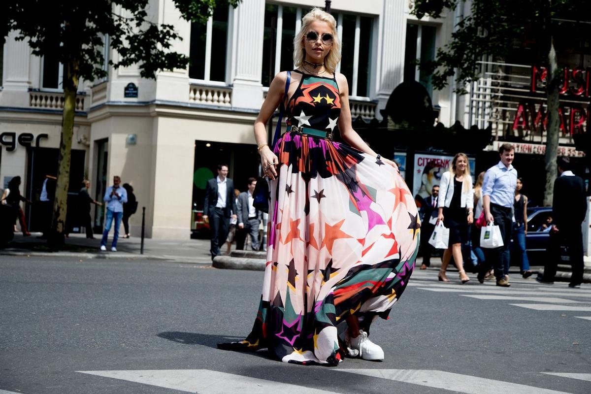 Street Style Alta Costura: estampado de estrella