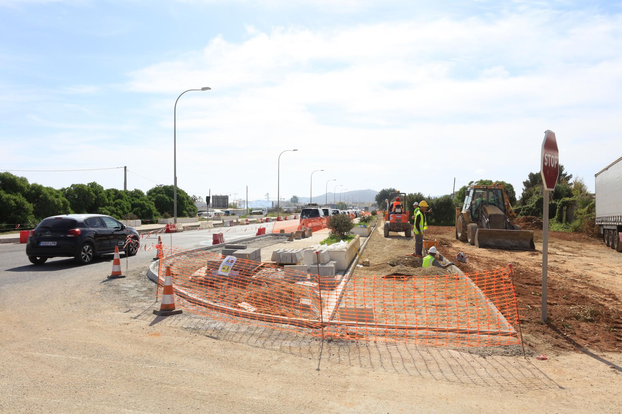 Reforma del vial superior del túnel de Can Sifre en Ibiza