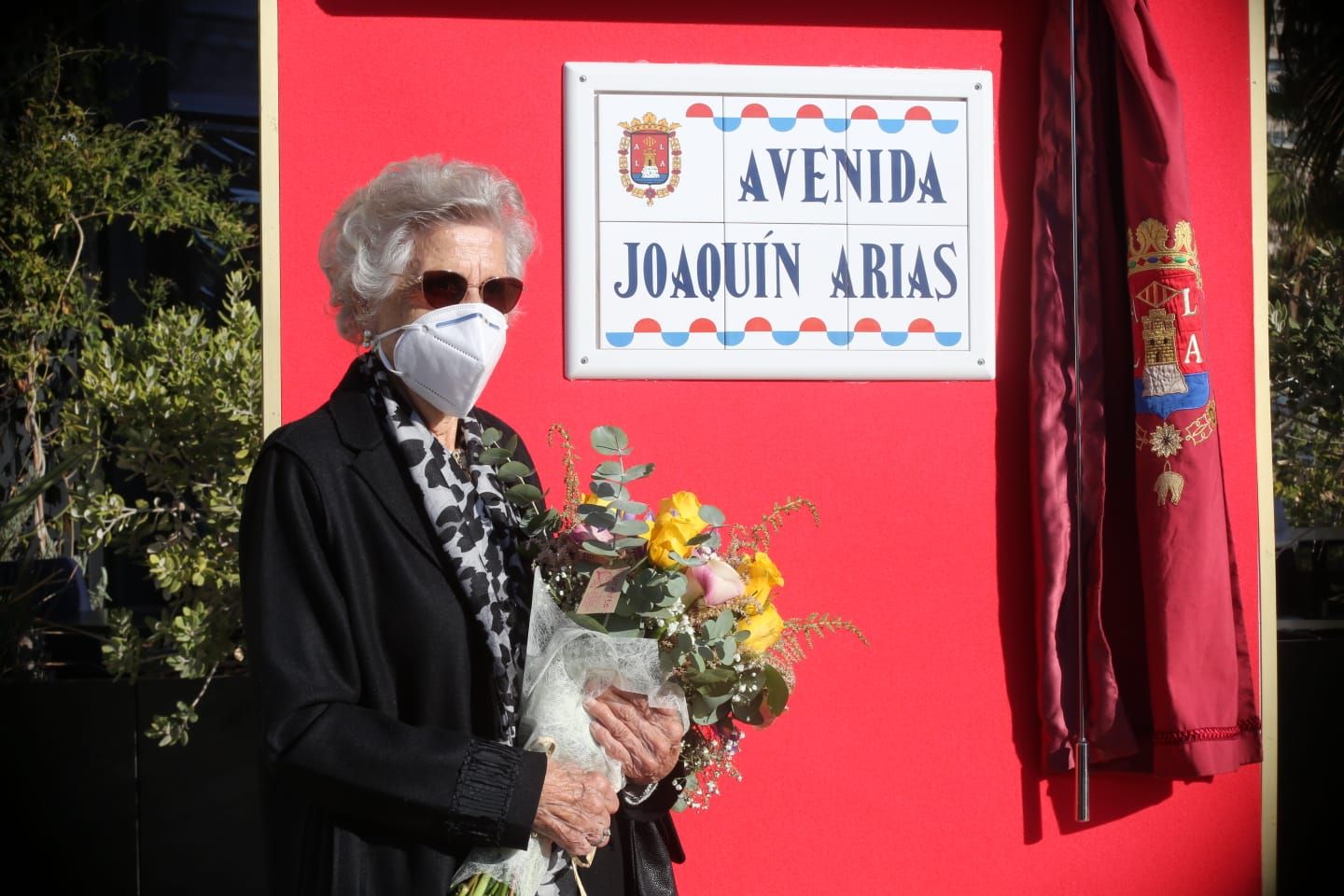 Inauguración en Alicante de la avenida Joaquín Arias