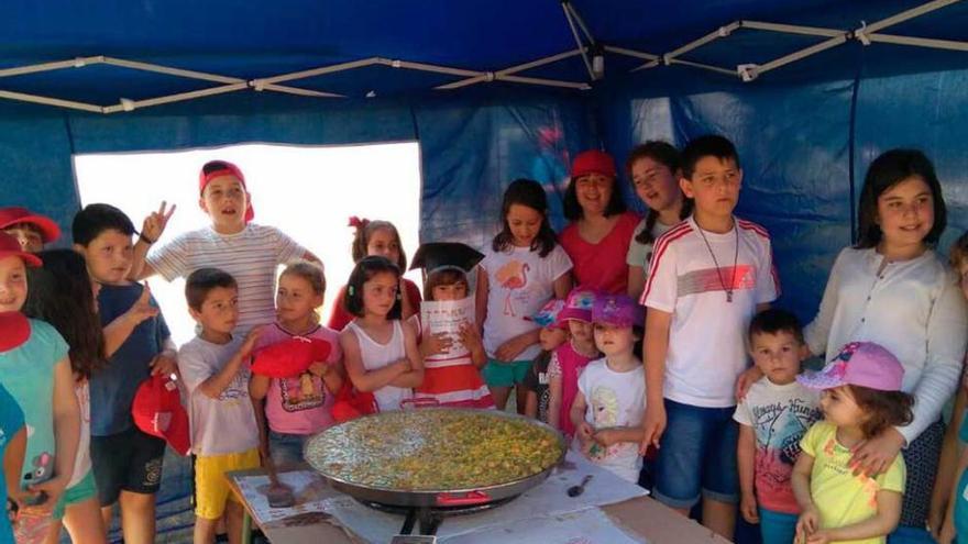 Paella de fin de curso en Piantón