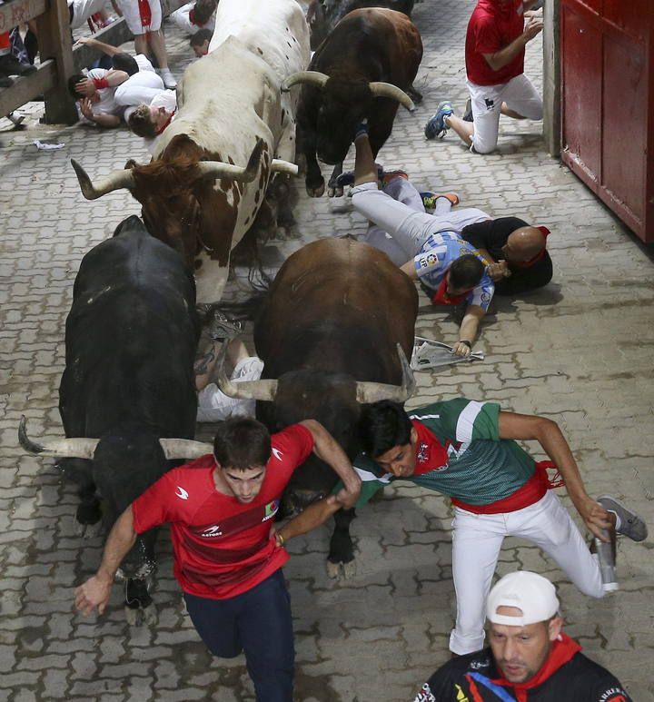 Segundo encierro de San Fermín