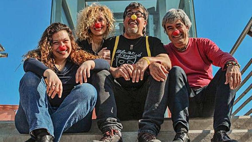 La cantant Laura Pastor, la ballarina Carme Fernández, el pallasso Jordi Pesarrodona i el músic Josep Noguera estrenaran «Per nassos!»