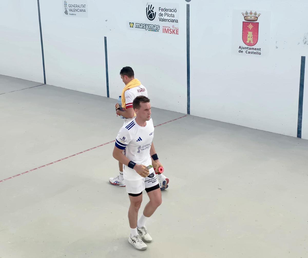 Moltó i Marrahí al trinquet de Castelló