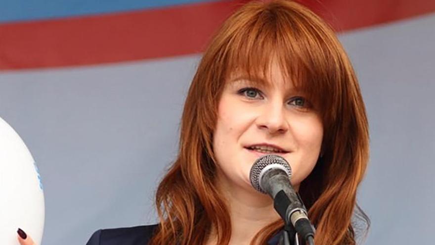 La supuesta espía rusa Mariia Butina ha sido encarcelada