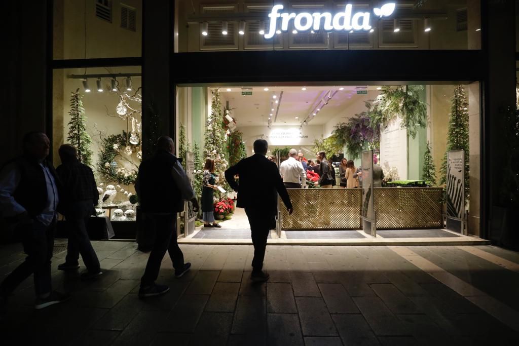 Las fotos de la inauguración de la nueva tienda de jardinería Fronda en el Palacio Avenida de Palma