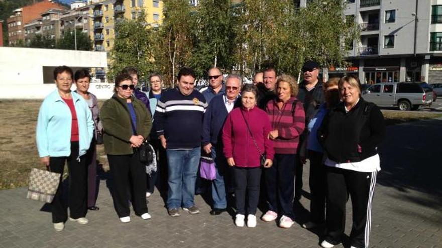 Los mierenses participantes en la campaña llevada a cabo desde el centro de salud Mieres Sur.