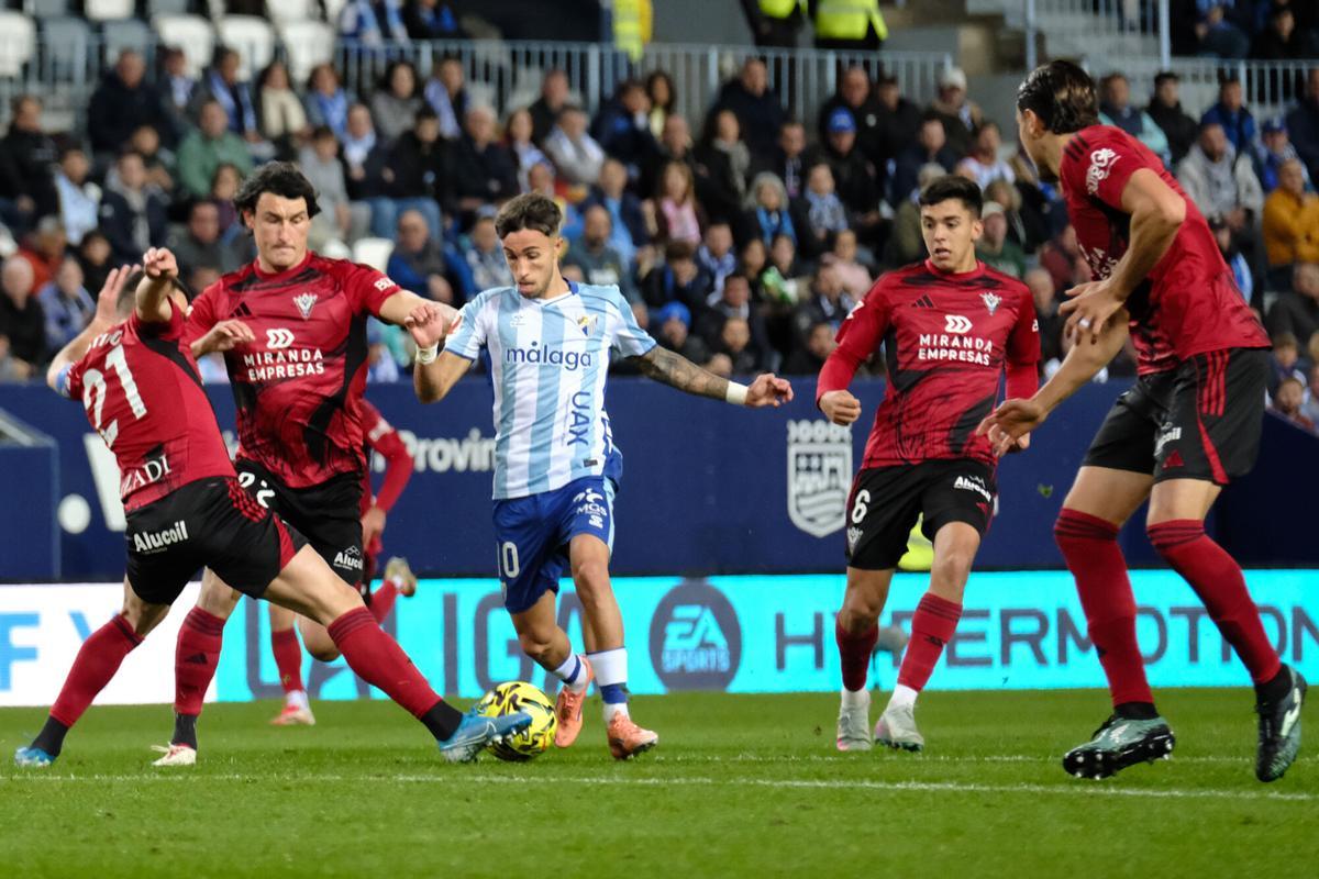 Liga Hypermotion 2025 - 2026: Málaga CF - CD Mirandés