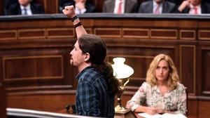 Pablo Iglesias: Bona sort en el seu epíleg senyor Mariano Rajoy.