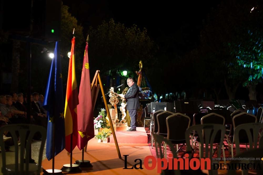 Pregón de las Fiestas de Calasparra a cargo de Mar