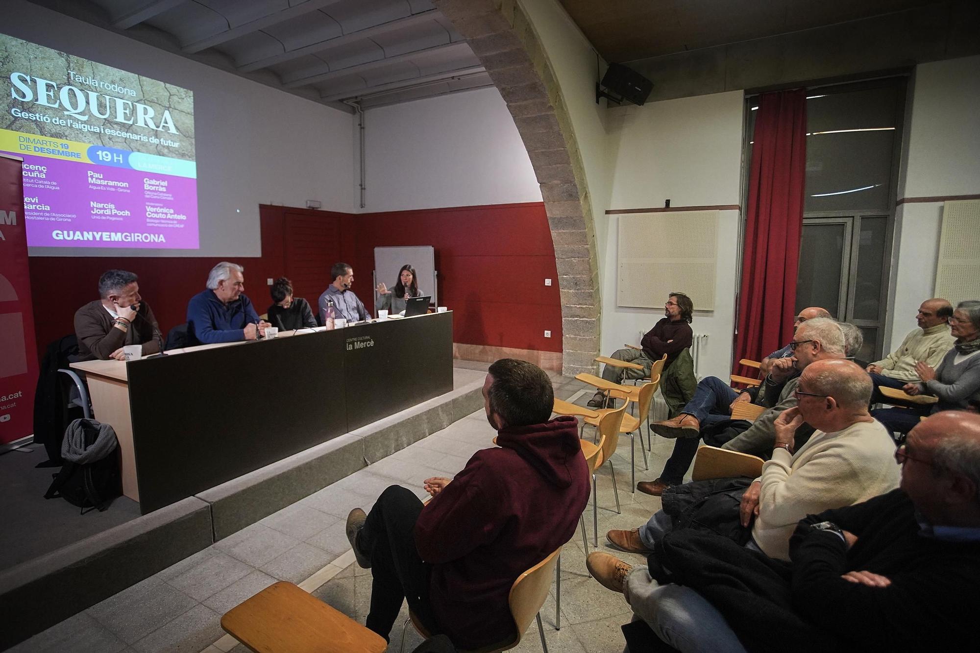 Taula rodona sobre la sequera, la gestió de l’aigua i els escenaris climàtics de futur