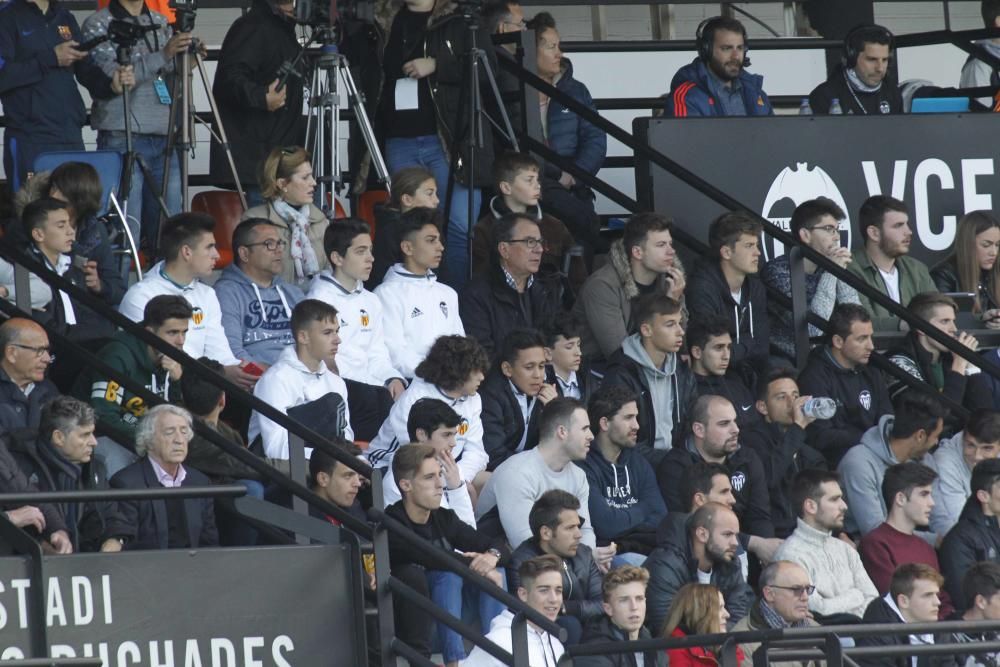 Las mejores imágenes del Valencia Mestalla - Barcelona B