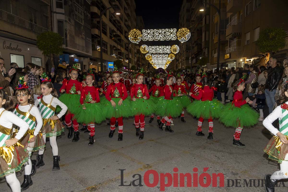 Así ha sido el desfile de Papá Noel en Caravaca