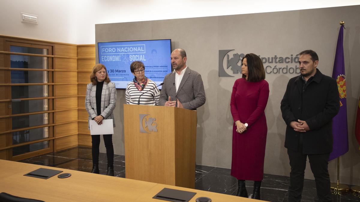 Ángeles Mellado, Francisca Carmona, Miguel Ruz, Silvia Mellado y Rafael Ángel Moreno.