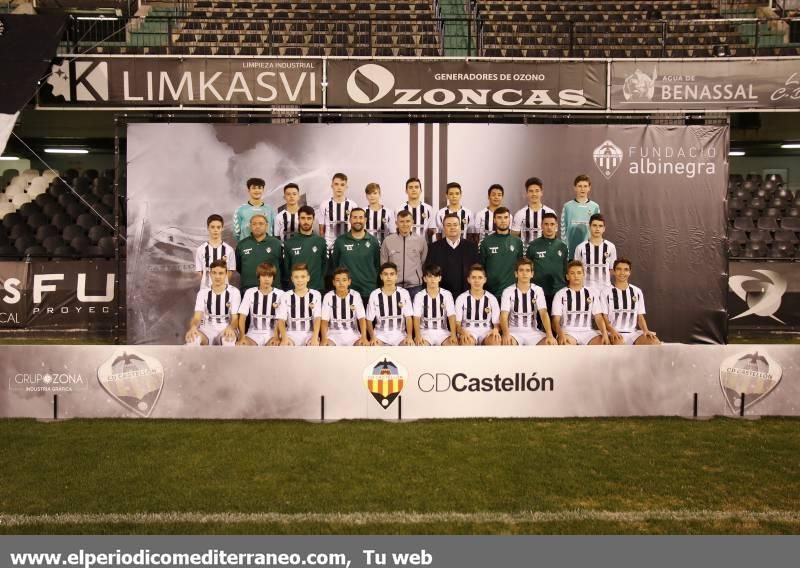 Presentación de la cantera del CD Castellón 2019-20