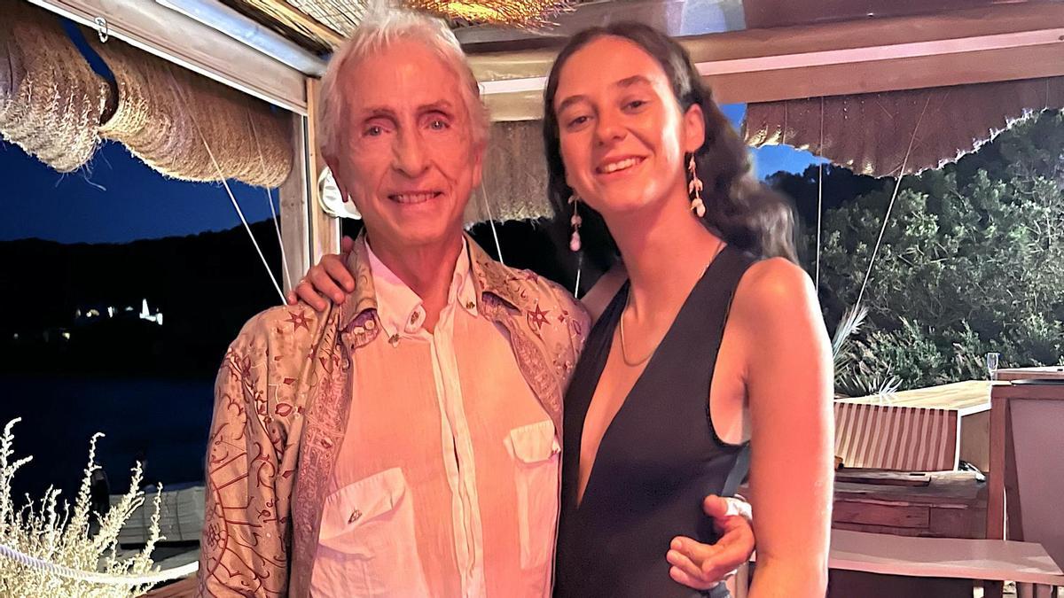 Carlos Martorell y Victoria Federica en un evento de Rabat en Ibiza.