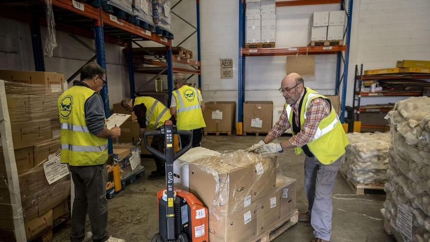El Banco de Alimentos de Zaragoza busca 1.200 voluntarios para la campaña del 5 y 6 de junio