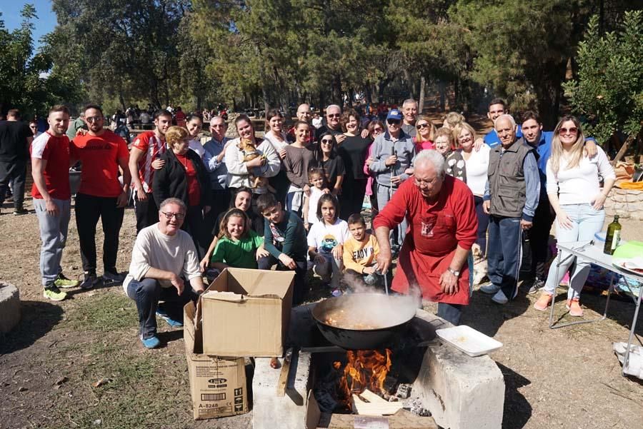 De perol por San Rafael, en Los Villares y El Arenal