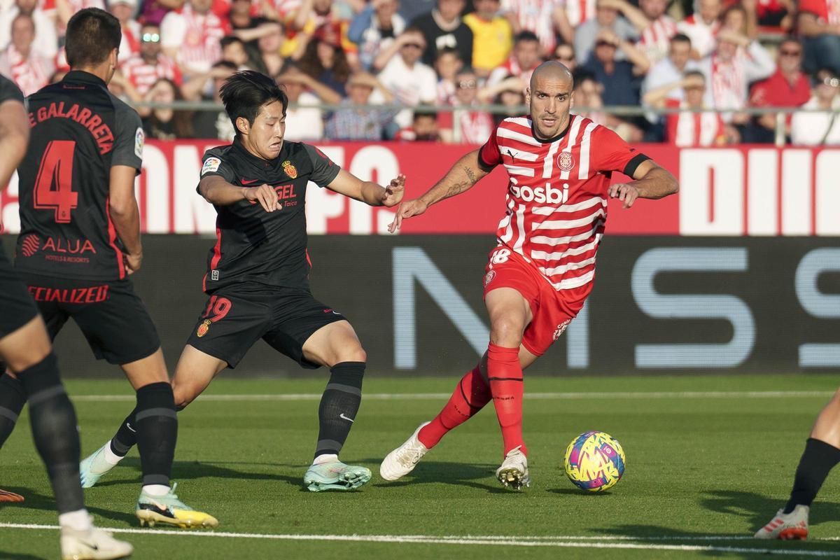 Kang-in Lee contra el Girona