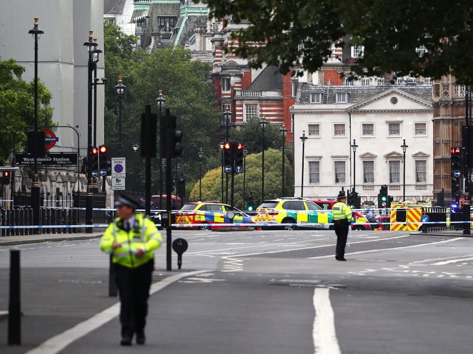 Atropellament al Parlament britànic