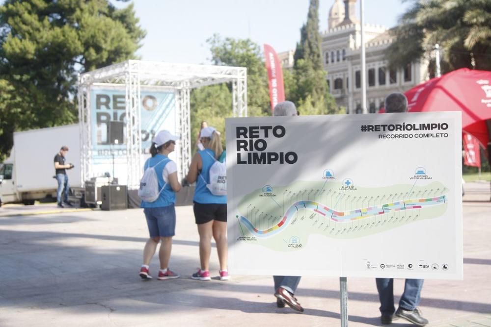 Murcia saca la basuraleza de su río