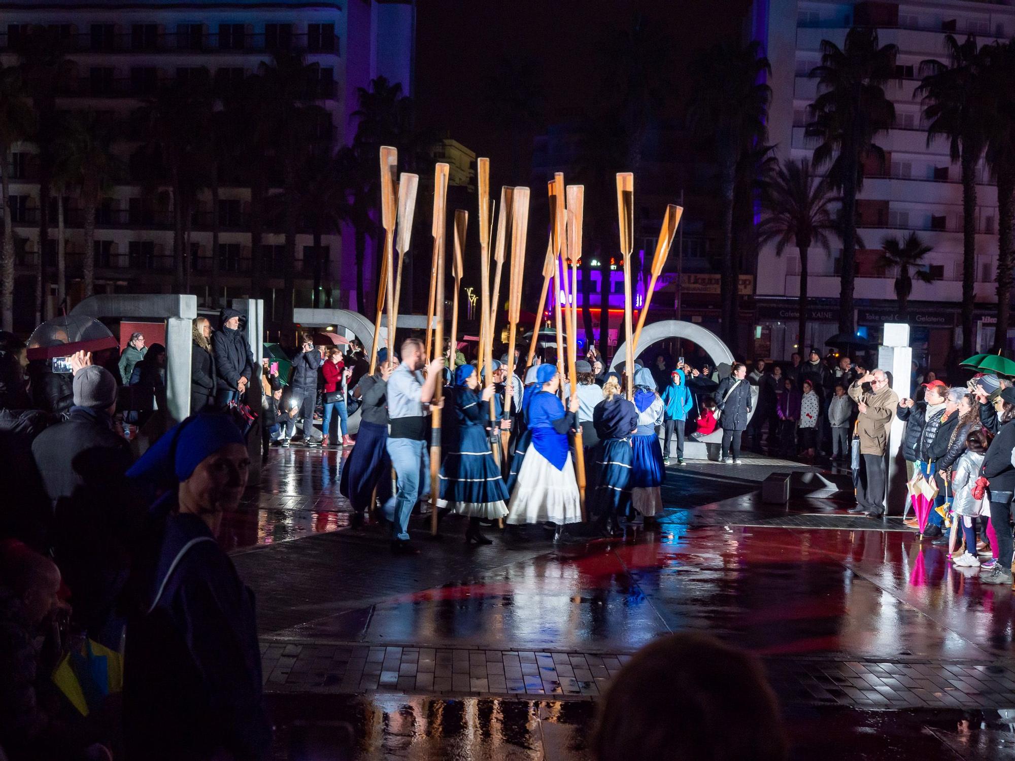 Un espectacle de dansa aèria inaugura la Capital de la Cultura Catalana 2023 a Lloret