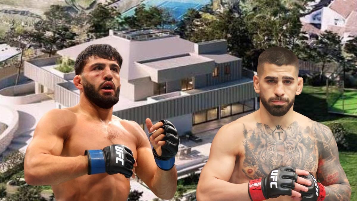 El armenio quiso burlarse de la situación personal por la que pasa Topuria