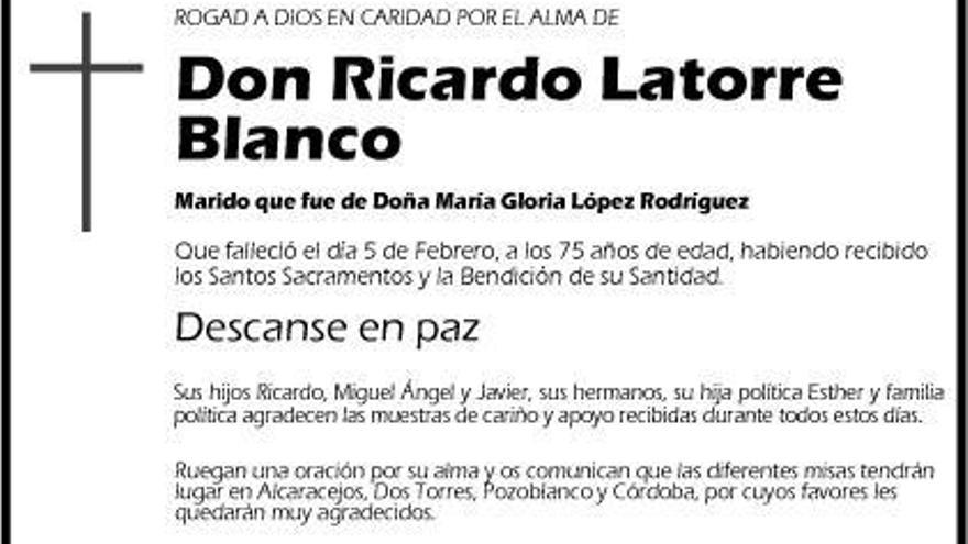 Ricardo Latorre Blanco