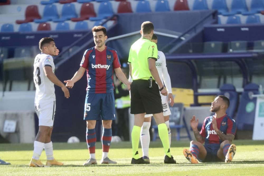 Levante - Getafe: Las mejores fotos del partido