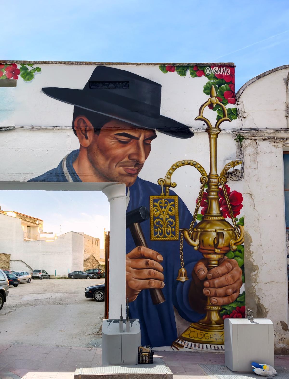 Mural en Benamejí