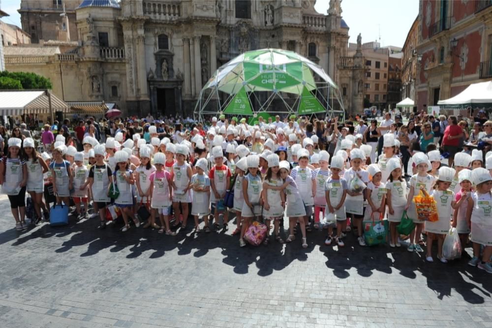 Más de 250 niños participan en el HuertaChef