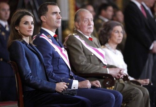 EL REY REAPARECE HOY FUERA DE LA ZARZUELA PARA PRESIDIR LA PASCUA MILITAR