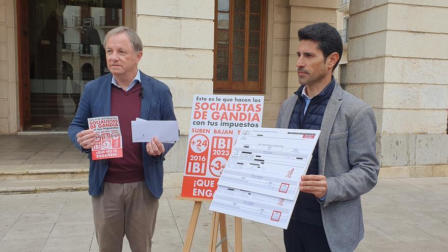 Los impuestos, el primer rifirrafe preelectoral entre PP y PSOE de Gandia