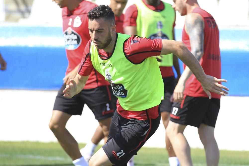 El Dépor prepara en Benidorm el partido del Elche