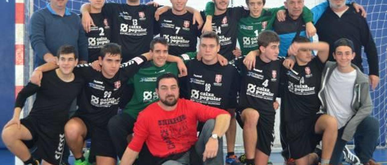 El balonmano de Sueca clasifica a su cadete para la final del grupo Preferente