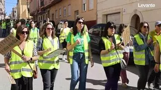 "Esperamos que el dinero que la conselleria se 'ahorra' con la huelga sea reinvertido en educación"