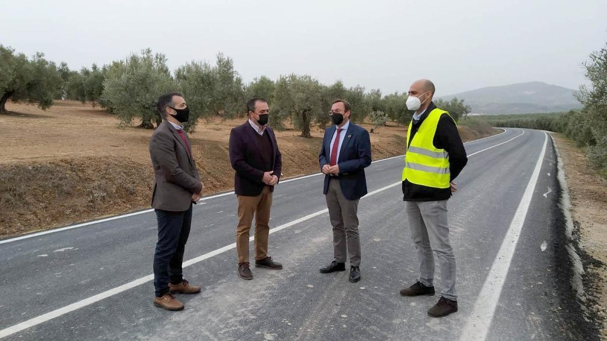 La Diputación de Córdoba invierte 334.000 euros en mejoras de la carretera de Albendín