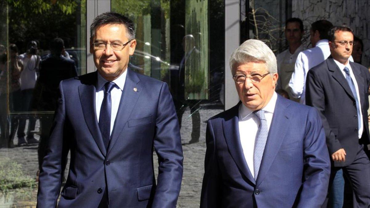 Cerezo y Bartomeu, en Madrid