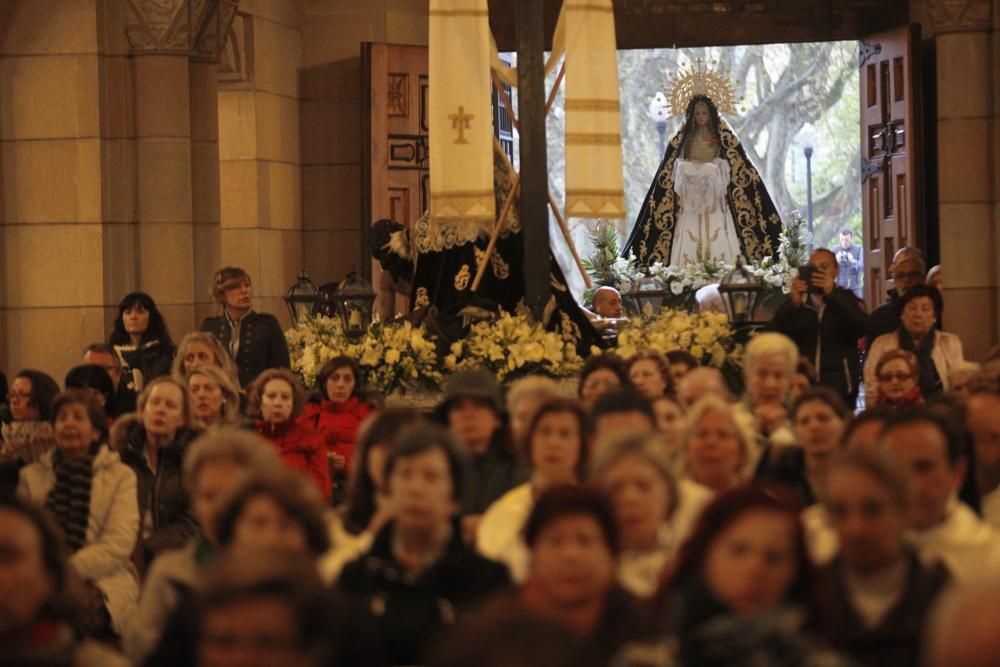 Procesión del sábado Santo en Gijón, suspendida po