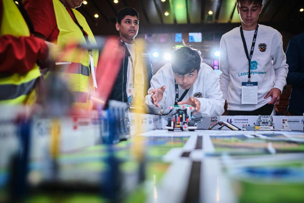 Octava edición de la First Lego League Canarias Aulario del Campus de Guajara de la Universidad de La Laguna  | 15/02/2020 | Fotógrafo: Andrés Gutiérrez Taberne