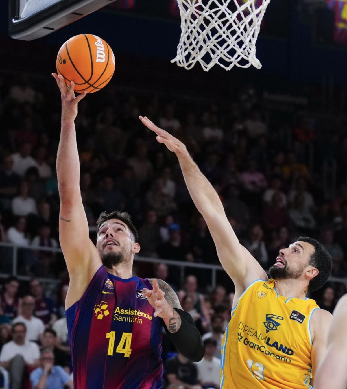 El Barça guanya  el Gran Canària  i perd Clyburn