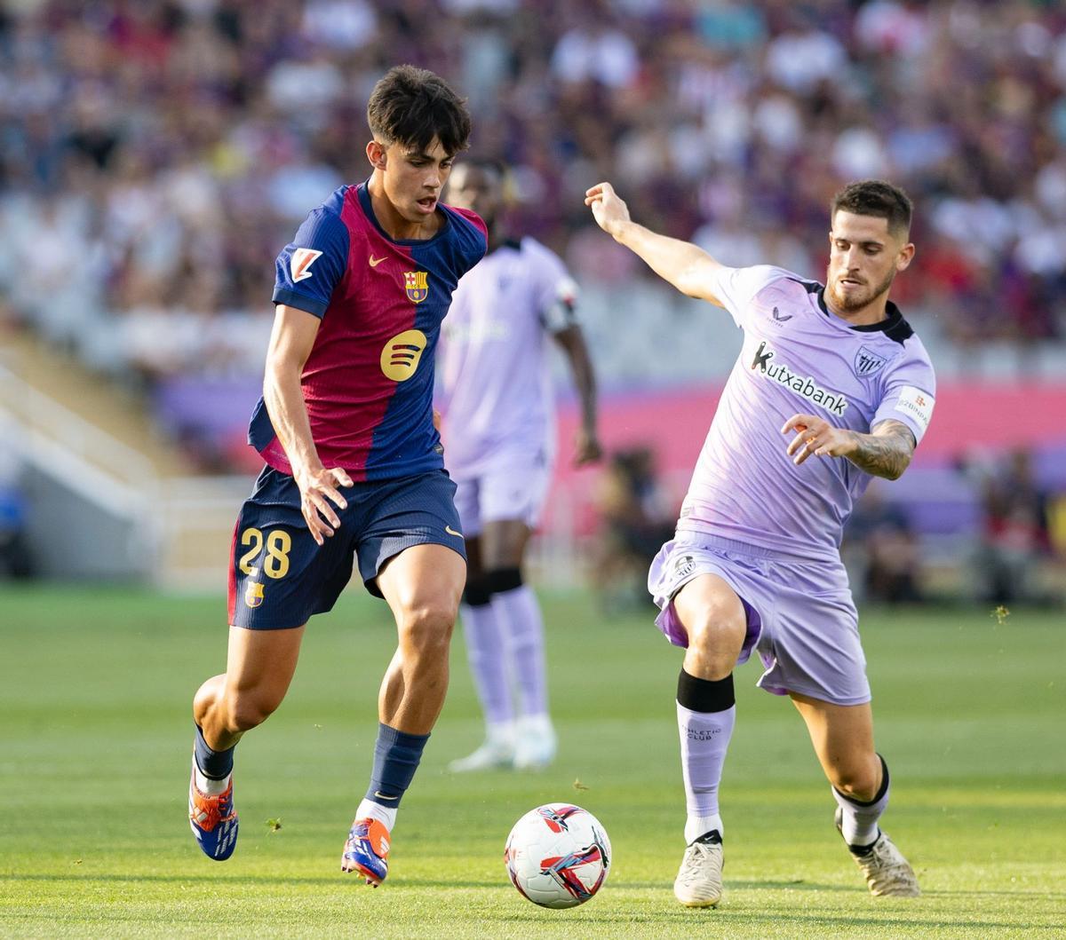 FC Barcelona - Athletic Club, el partido de la jornada 2 de LaLiga EA Sports, en imágenes.